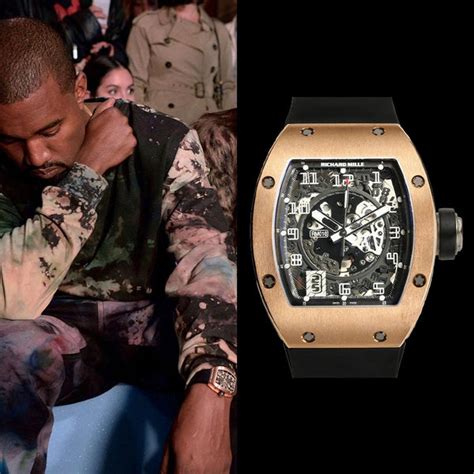 kanye west richard mille|Kanye West cartier watch.